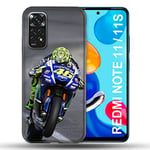 Coque pour Xiaomi Redmi Note 11 / 11S Moto Course GP Wheeling 46