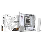 Gigabyte X870I AORUS PRO ICE AMD AM5 Socket DDR5 PCIe 5.0 Mini ITX Motherboard - White