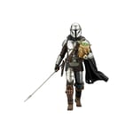 Star Wars The Mandalorian - Statuette Artfx 1/10 Mandalorian & Grogu With Beskar Staff 18 Cm