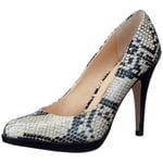 Buffalo Snake PU 109-1839 Escarpins pour Femme, Beige, 37 EU