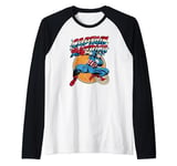 Marvel Captain America Avengers Shield Raglan Baseball Tee