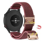 Xisair 20mm Nylon Bracelet Compatible avec Amazfit/Samsung/Huawei/Xiaomi Montre Bracelet Magnétique à Déclenchement Rapide, Sportives Bracelet Stylisé et Tissé Bracelet pour Hommes et Femmes