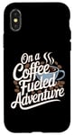 Coque pour iPhone X/XS Aventure dans le café