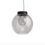 City Globe - Pendlad taklampa | 3 färgalt. | Färg - Inre kupa: Grå | Ljuskälla: E27 - 8W LED | 804 Lumen | 2700 K (L70067)