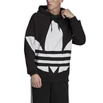 Adidas BG Trefoil Hood Sweatshirt - Black, X-Small