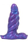 Bad Demon Seraphon Vibrating Dildo Purple 13,5 cm