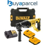 Dewalt DCH133D2 18v SDS+ Brushless Hammer SDS Drill 2 x 2.0ah Battery Tstak Case