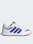 adidas Sportswear Kids Tensaur Switch Trainers - White/blue, White/Blue, Size 11 Younger