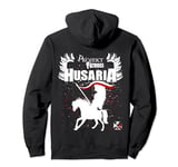 Hussar Warrior Polska Husaria Polish Winged Hussar Warrior Pullover Hoodie