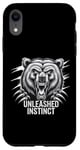 iPhone XR Brutal Unleashed Instinct Fierce Mindset Apparel Case