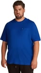 Tommy Hilfiger BT-Essential Solid Pocket Tee-B MW0MW39104 T-Shirt S/S, Blue (Wedge Blue), 5XL Homme