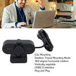 Webcam 1440P Usb2.0 Interface Built In Noise Cancelling Mic Tripod Mountin For