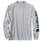 Carhartt Långärmad T-Shirt Herr Heather Grey XL