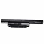 vhbw batterie compatible avec Fujitsu Lifebook E743(MXE11DE), E743(MXP41DE), E744(M8501DE), E744(MXEA1DE) laptop (4400mAh, 10,8V, Li-Ion, noir)