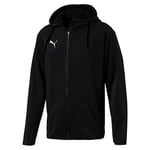 PUMA Homme Liga Casual Hoody Jacket Veste, Puma Black-puma White, M EU