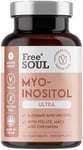 Free Soul Myo-Inositol Ultra Supplement – 4,000Mg Myo-Inositol, 200Ug Folate, 10