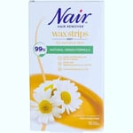 Nair Body WAX STRIPS Waxing Body Hair Removal for sensitive  skin -