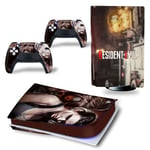 Kit De Autocollants Skin Decal Pour Console De Jeu Ps5 Ps5 Master Crise 2 3 Version Remake Resident Evil 3, Version Cd-Rom T2368