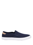 TOMS Baja Canvas Slip-On Trainers, Navy