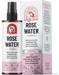 Organic Rose Water Toner for Face, Skin & Hair - Nourishing, Hydrating Pure... 