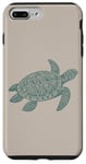 Coque pour iPhone 7 Plus/8 Plus Amour Tortues de mer Océan Amoureux Nature