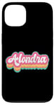 Coque pour iPhone 13 Alondra Prénom Fille Vintage Années 70 80 Personnalisé