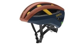 Casque route gravel smith network mips bleu orange