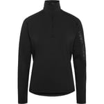 Kari Traa Evelyn Half Zip Midlayer Genser Dame - Svart - str. S