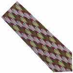 THE TIE STUDIO - Crossed Hands on Burgundy, A Unique Pattern Men's Luxury Tie