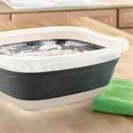 7L Collapsible Washing Basin Space Saver Camping Caravan  Folding Kitchen Bucket