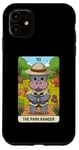 iPhone 11 Baby Pgymy Hippo Tarot Card The Park Ranger Hippopotamus Case