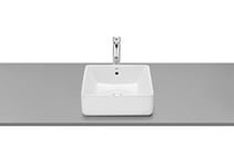 Roca, The Gap, SQUARE - Lavabo à poser blanc, 390 mm x 370 mm x 130 mm, A3270ML000