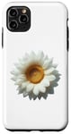 Coque pour iPhone 11 Pro Max Tournesol blanc