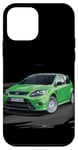 Coque pour iPhone 12 mini MK2 RS Racing CAR Vert