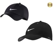 Nike UNISEX Adults Legacy91  Adjustable Swoosh Cap Embroidered  Logo Hat Black