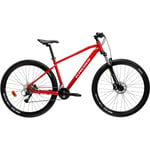 Hardtail MTB Kross Hexagon 4.0 Red/Silver XXL-29 2025