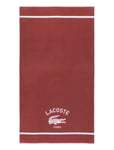 Lacoste Home Lorigine Beach Towel Röd