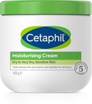 Cetaphil Body Moisturiser, 450g Moisturising Cream For Dry Very Sensitive Skin