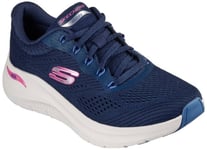 Skechers Arch Fit 2.0 - Big League - Navy / Multi - US Women's Size 9