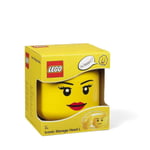 LEGO STORAGE HEAD LARGE GIRL BRAND NEW IN BOX FREE P&P