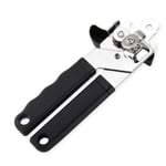 Heavy Duty Iron Tin Can Opener Cutter Comfort Handle Grip Stainless Steel8382