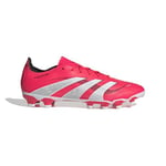 adidas Mixte Predator League Multi Ground Football Boots Chaussures, Lucid Red/FTWR White/Core Black, 40 2/3 EU