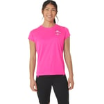 Asics FujiTrail Logo SS Top Rosa - Handla nu på Loparshop.se!