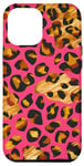 iPhone 15 Plus Leopard Pink Cheetah Print Pink Leopard Pattern Background Case