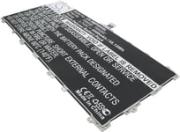 Yhteensopivuus  Samsung SM-P901, 3.7V, 9500 mAh