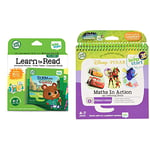 Vtech 489803 Interactive Learning System Level 3 Learn to Read Boxset & Leapstart Reception: Disney Pixar Maths in Action Activity Book (3D Enhanced)