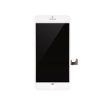 iPhone 8 Plus Skærm LCD Display Glas - Livstidsgaranti - Hvid