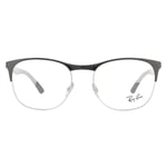 Ray-Ban Glasses Frames RX6412 2861 Black Silver Men