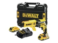 DeWALT DCF620D2K-QW Gipsskruvmejsel Med batteri 2 batterier ingår 1/4 insexhylsa