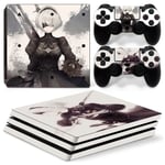 Kit De Autocollants Skin Decal Pour Console De Jeu Professionnelle Ps4 Neptune, T1tn-P4pro-6782